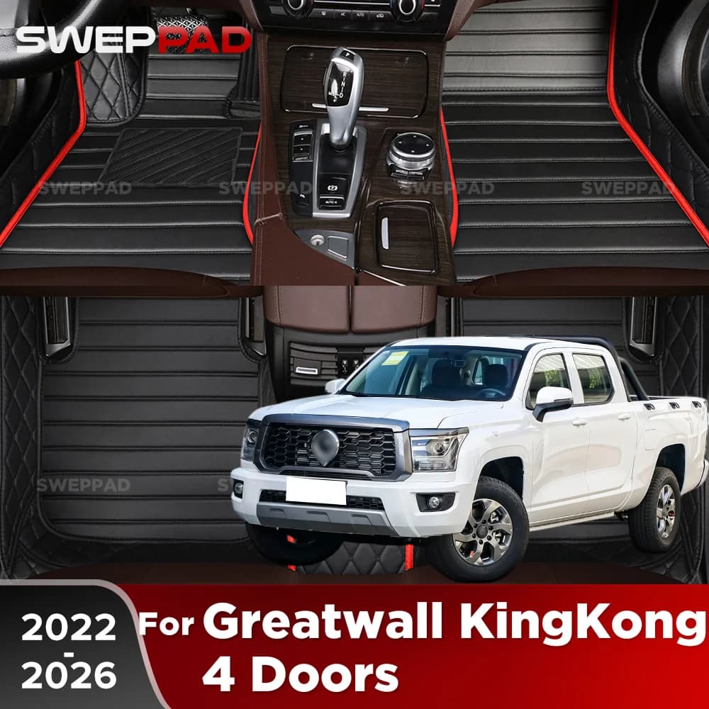 For Greatwall KingKong 4 Doors 2022-2026 25 Car Floor Mats All Weather Carpet Cover Floor Liners Interior Protector Accessories