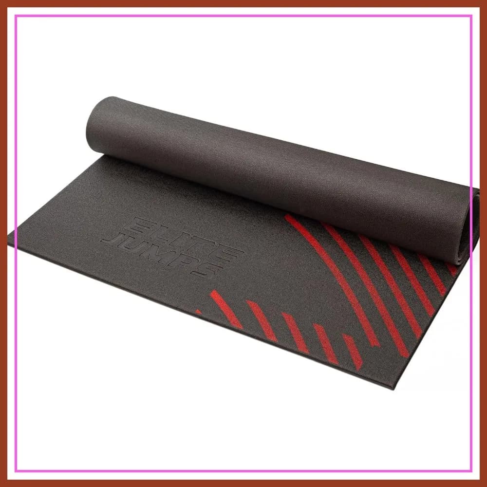 Tappetino per Esercizi Antiscivolo Grande per Saltare con la Corda, Allenamento a Casa, Cardio - 60x39 Pollici