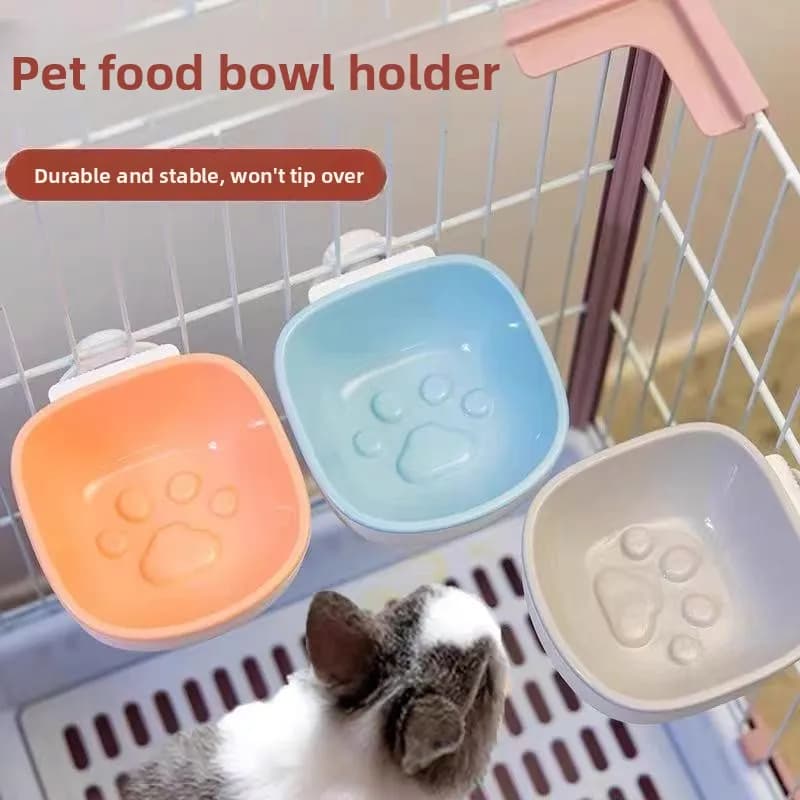 Ciotole Anti-Groviglio e Anti-Ribaltamento per Conigli, Porcellini d'India e Chinchilla - Mangiatoia Durevole in Plastica per Animali Domestici - Accessori per Animali