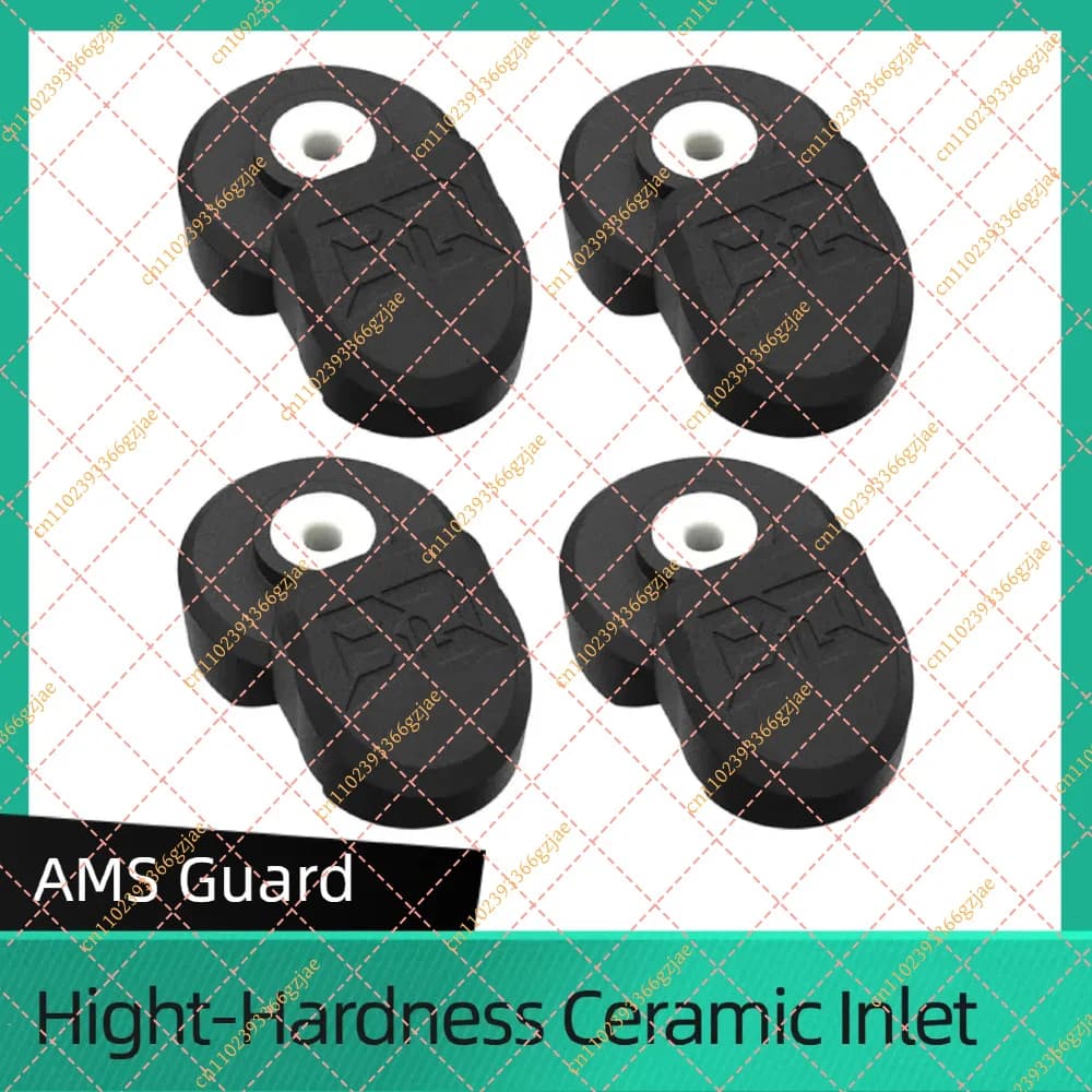 For BambuLab AMS Guard High-Hardness Ceramic Inlet for BIQU Panda AMS Guard for Bambu P1S X1 Upgrade 3D Printer Accessories