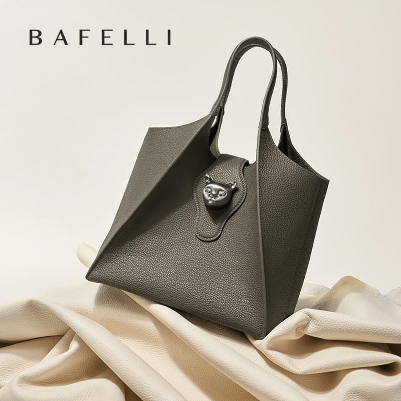 BAFELLI 2026 Borsa da Donna, Borsa da Viaggio in Vera Pelle, Casual, di Lusso, Unisex, Borsa da Lavoro Elegante e di Design