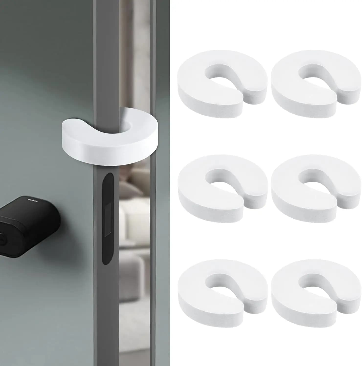 Dispositivo di Protezione Anti-Pizzicamento per Dita dei Bambini, Materiale in Schiuma Ultra Morbida, Accessorio di Sicurezza per Bambini, Design Rinforzato per la Cura del Bambino