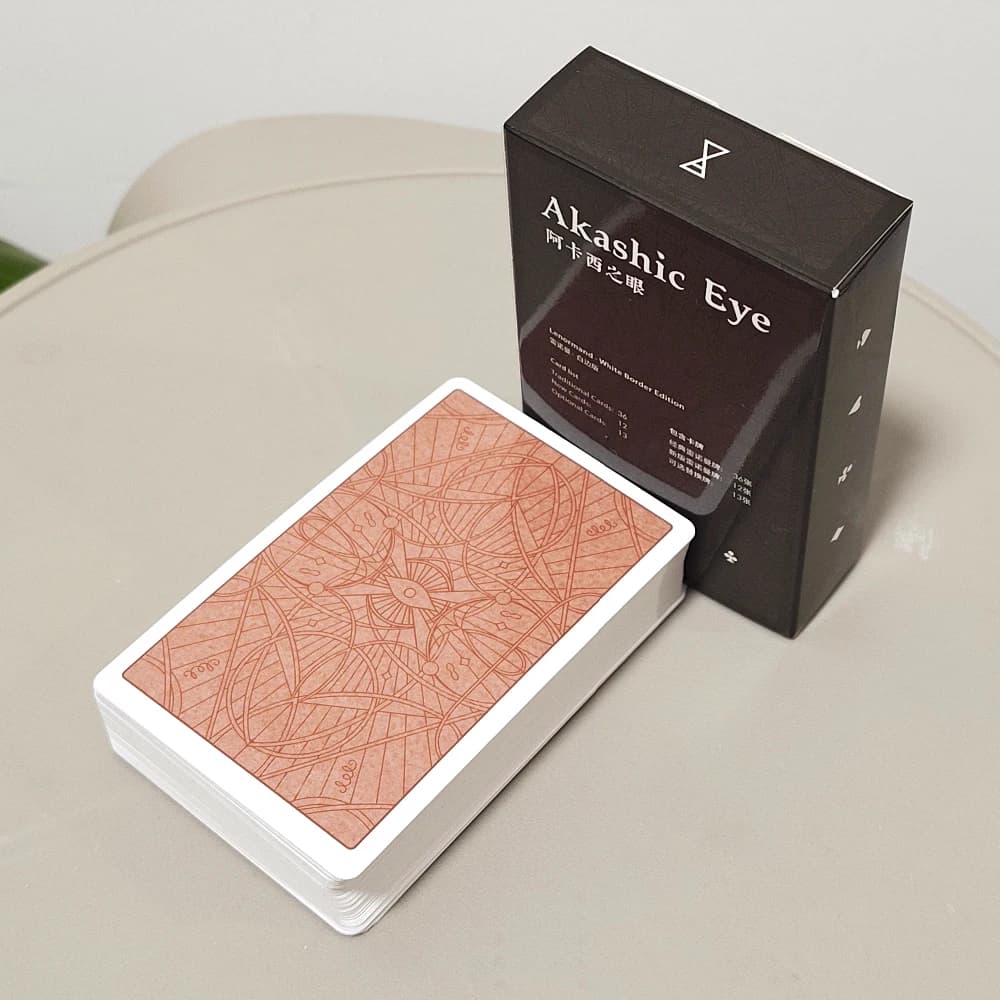 Akashic Eye Lenormand: Set di divinazione con 61 carte 9*6 cm (36 tradizionali + 12 nuove + 13 opzionali) Carte oracolo moderne illustrate