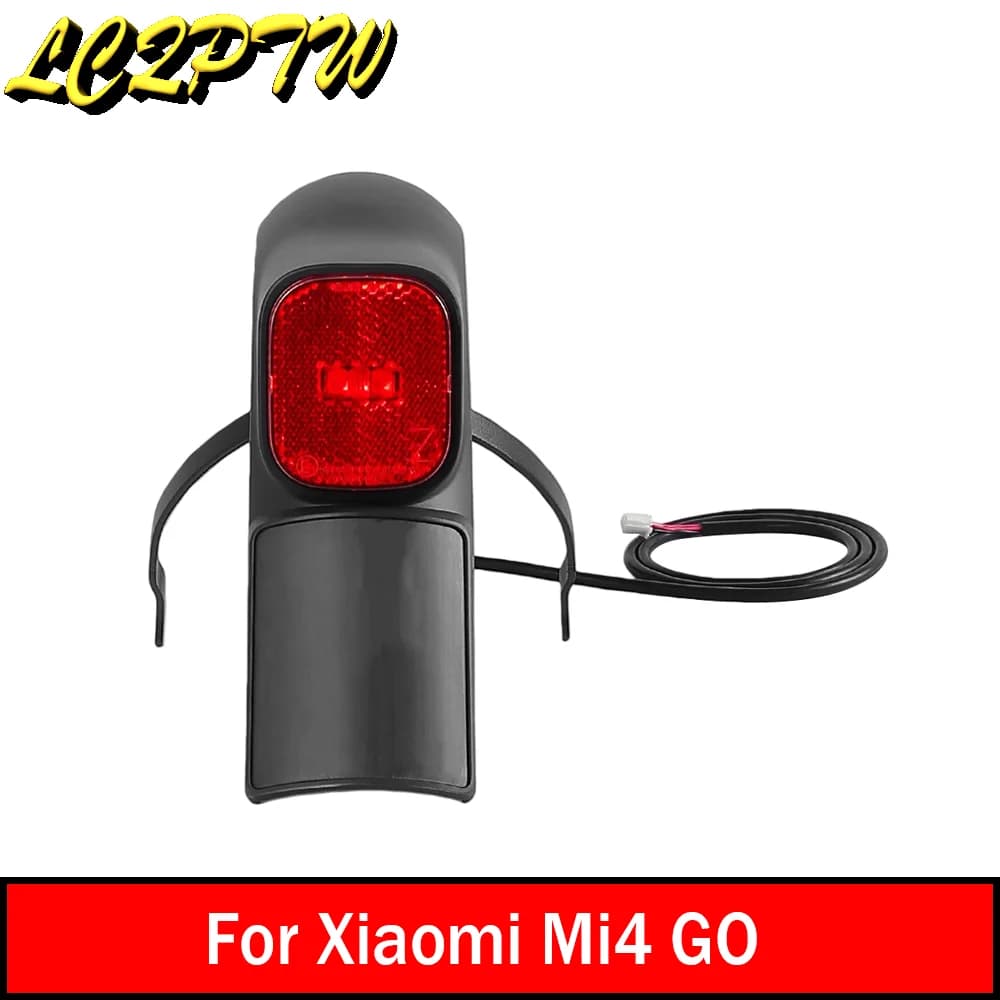 Parafango Posteriore Antispruzzo con Luce Posteriore per Xiaomi Mi4 GO, Supporto Freno, Ricambio per Scooter Elettrico da Esterno