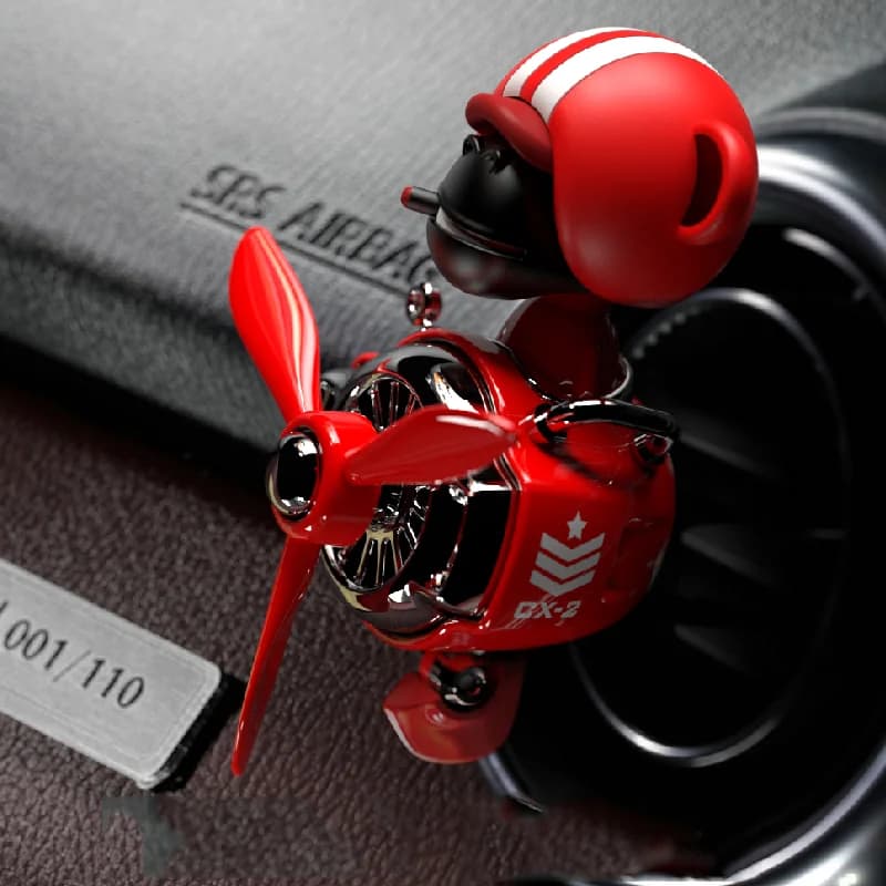 New Style Shaking Head Gorilla Pilot Car Deodorant For Indoor Perfume Interior Car Clips For Perfume Accessories For Car Ornaments