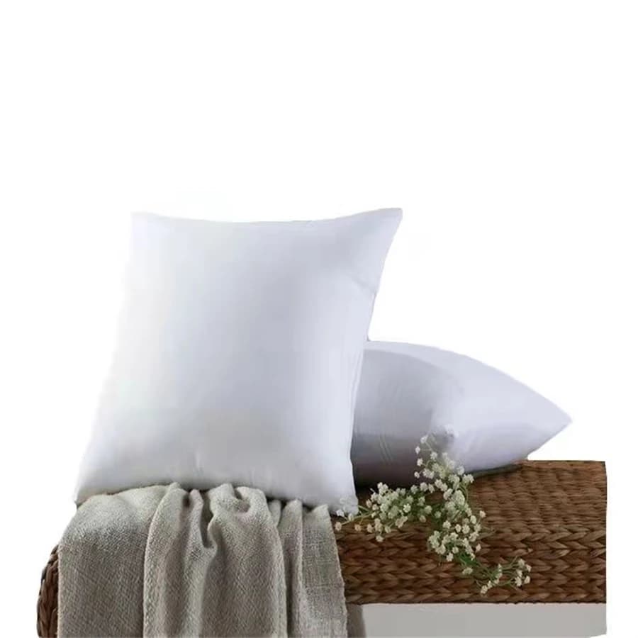 45x45cm Classic Solid Color Cushion Core Funny Soft Head Pillow Inner PP Cotton Filler Customized Health Care Cushion Filling