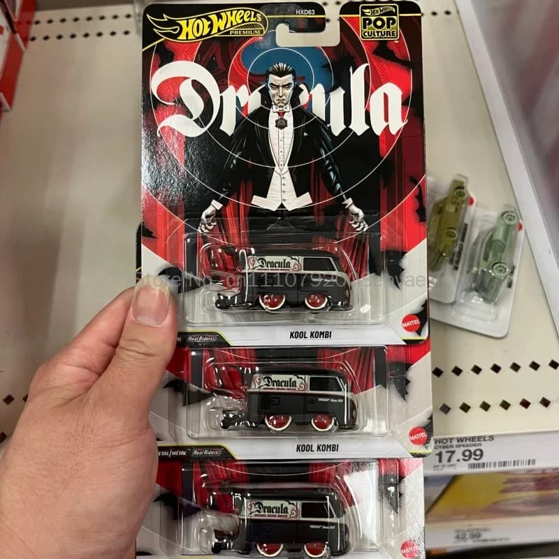 Hot Wheels Premium Diecast Car Model Pop Culture Collectible Audi 90 Quattro Dracula Kool Kombi Toy Story Gi Joe Vehicle Hxd63