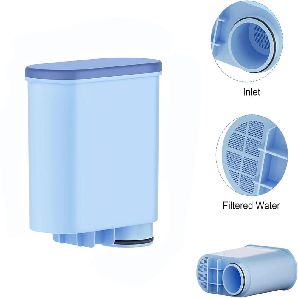 Filtro Acqua di Ricambio per Macchina da Caffè Philips Saeco AquaClean, Decalcificante CA6903/10/00/01/22/47 CMF009