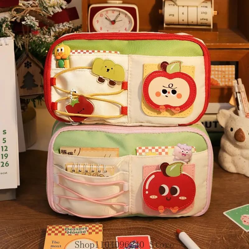Love and Deepspace Caleb Astuccio per matite Astuccio per cancelleria Borsa per cancelleria Astuccio per penne per bambini Materiale scolastico per studenti
