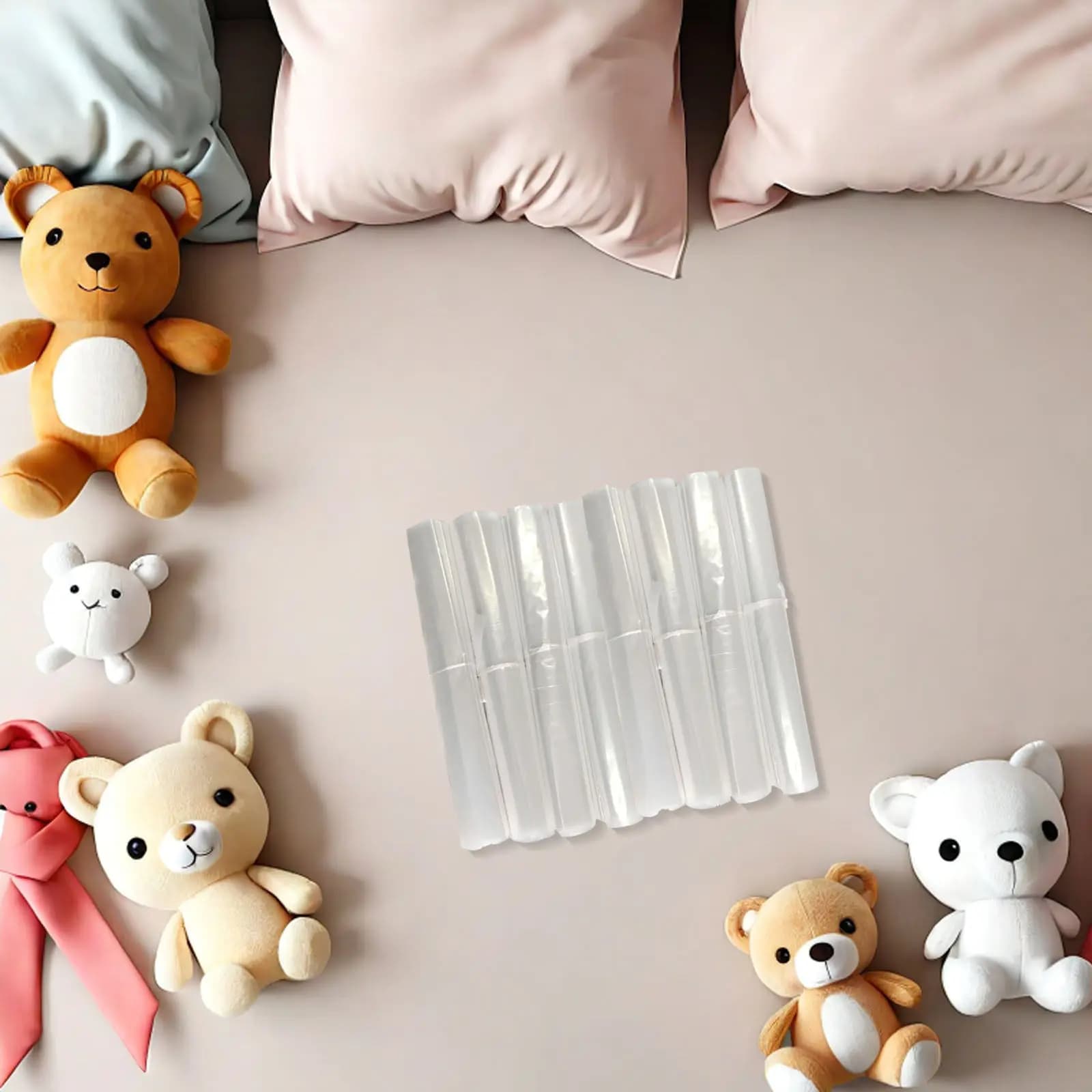 60 Pezzi Sacchetti Protettivi Sottili Monouso per Vestiti, Coperture in Plastica per Capi, Forniture per Lavanderia a Secco, Sacchetti per Conservazione Indumenti