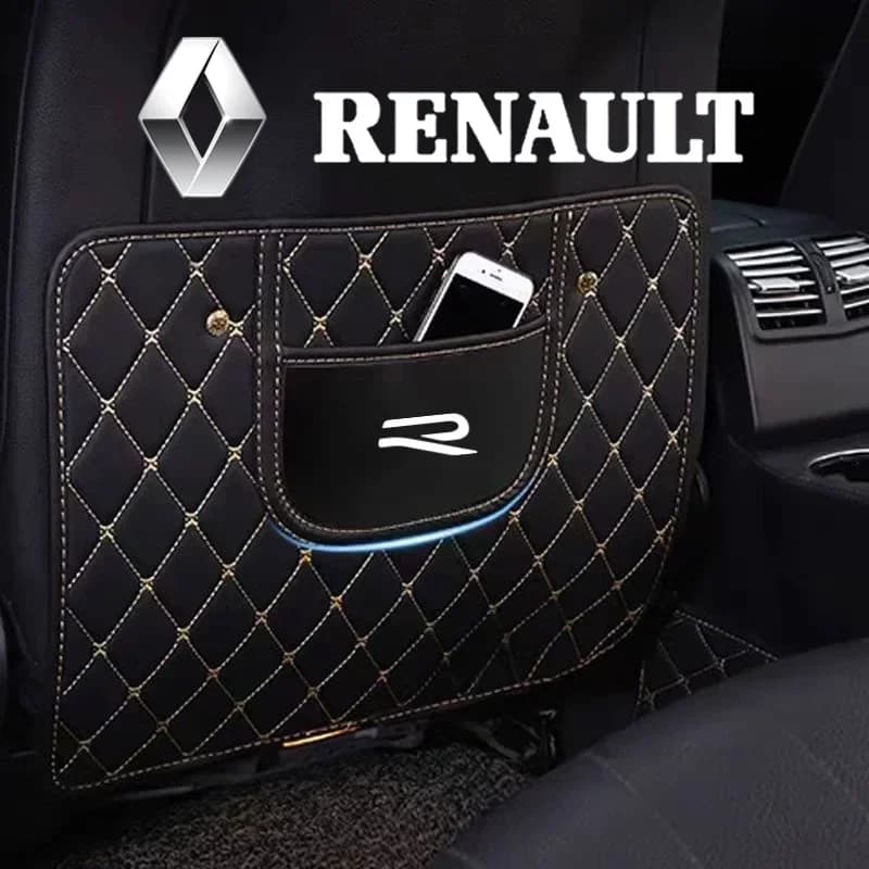 Nuova Protezione per Sedile Auto Impermeabile, Tappetini Anti-Fango e Anti-Sporco con Borsa Portaoggetti per Accessori VW Volkswagen Golf 8 MK8