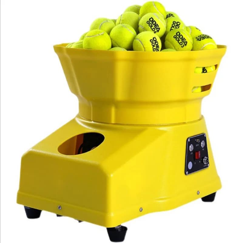 T2000B macchina per palline da tennis intelligente automatica piccolo trainer portatile macchina per palline trainer telecomando