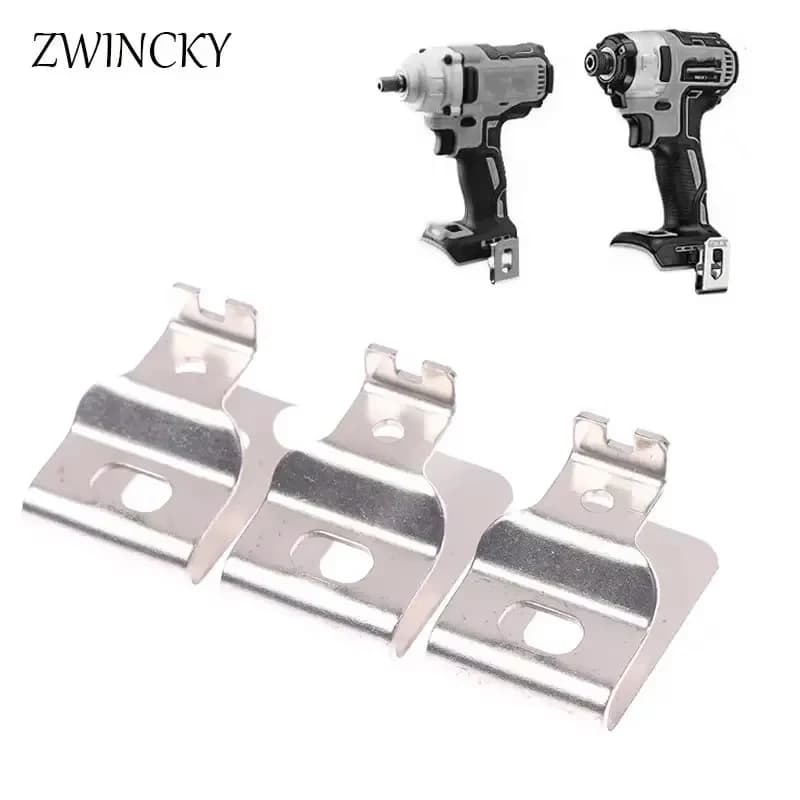 Clip da cintura con set di viti per Dewalt, accessori per utensili elettrici a batteria 18V 20V, trapani e avvitatori a impulsi DCD980 DCD985 (1/2 pezzi)