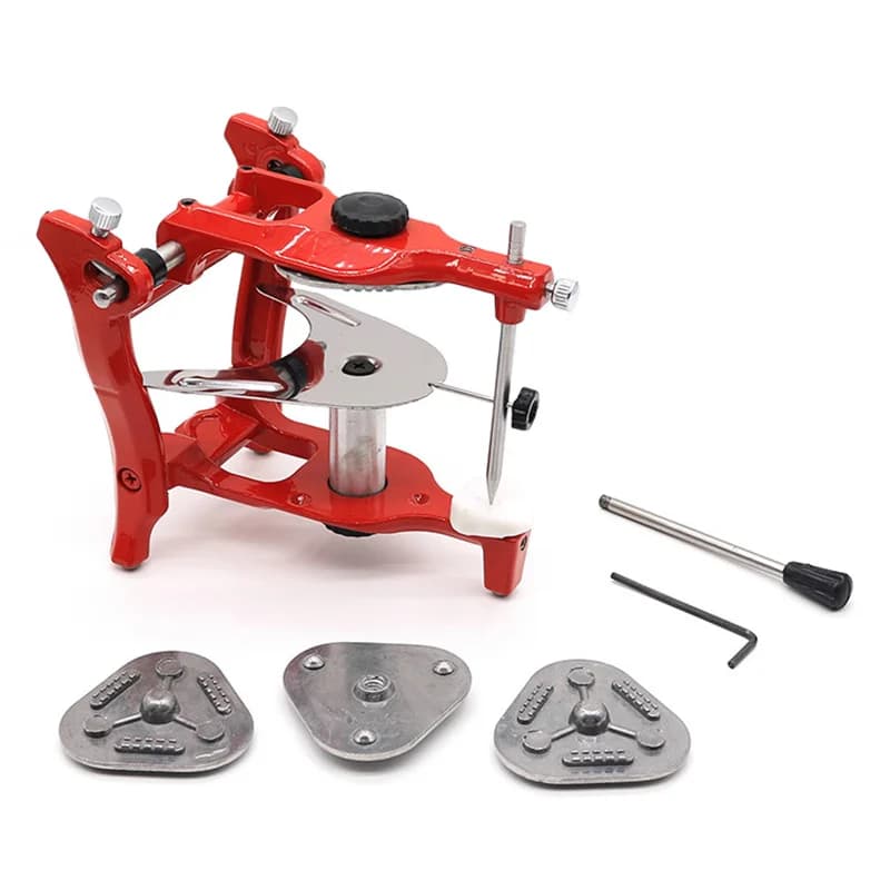 Odontoiatric Laboratory Articulator Semi-adjustable dental articulators Facial jaw with magnetic occlusal plates