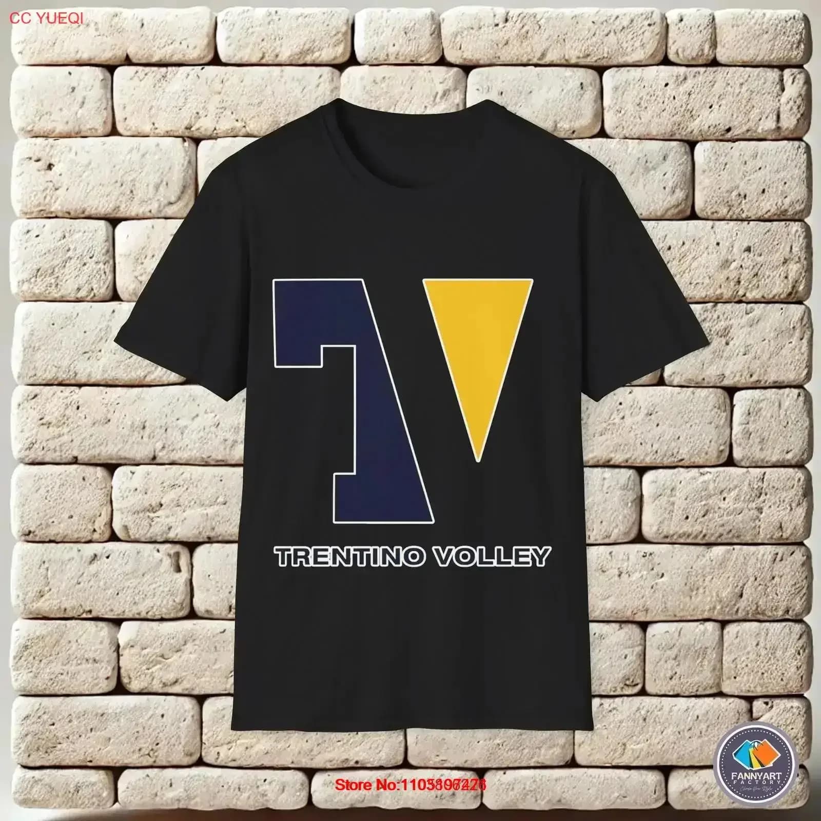 Trentino Volley Pallavolo Team Logo T Shirt vintage Lavato Grafica versatile homme Abiti firmati morbidi Comodo vintage