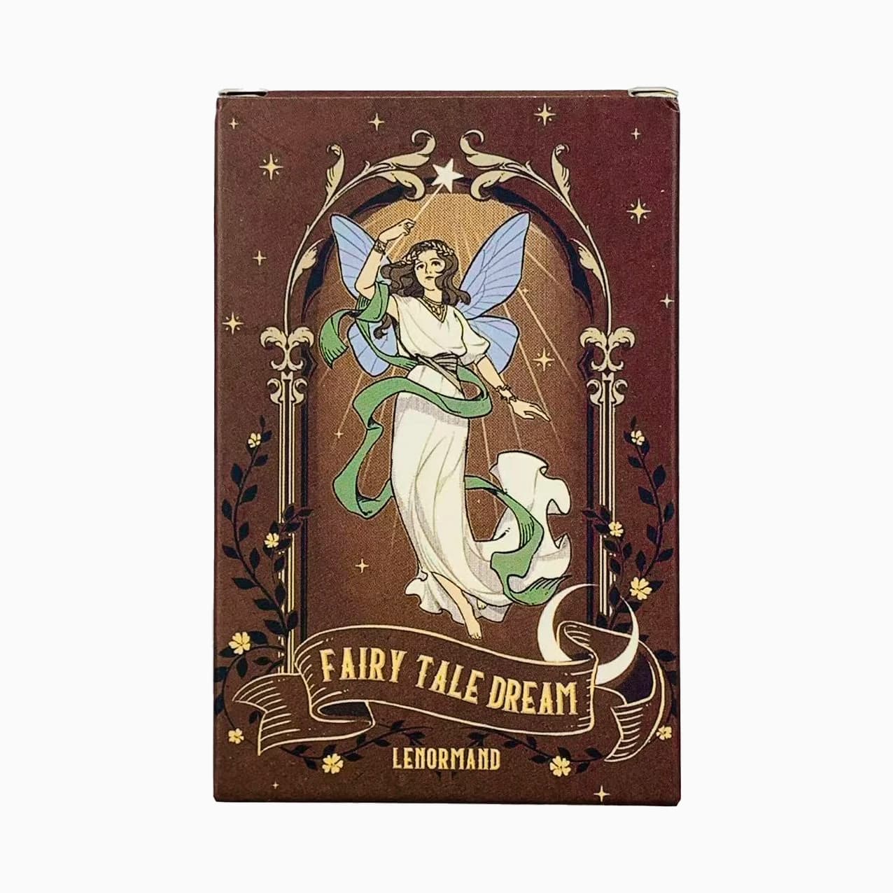 Carte Lenormand da sogno delle fiabe splendidamente progettate per giochi da tavolo e lettura dei tarocchi, carte per giochi di società che regalano regali
