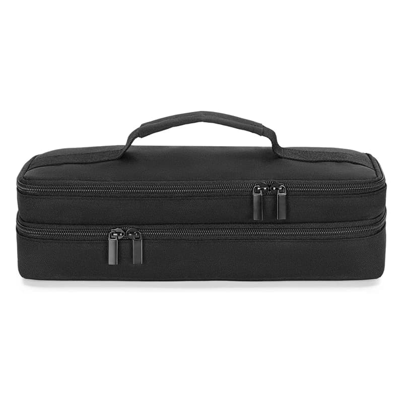 F-3C Portable Printer Case For Phomemo M08F, Itari M832, JADENS, Aixiqee, MUNBYN Double-Layers Mobile Printer Storage Bag