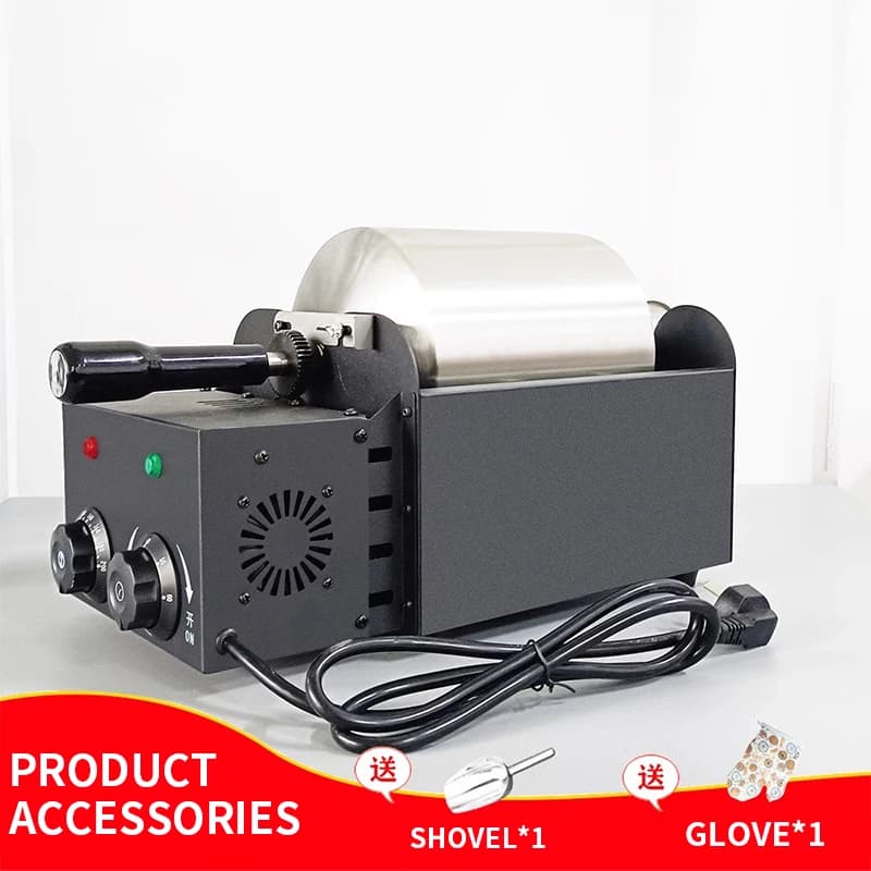 Electric Coffee Roaster Roasting Machine Home Use Fully Automatic Coffee Beans Sunflower Seeds Peanut