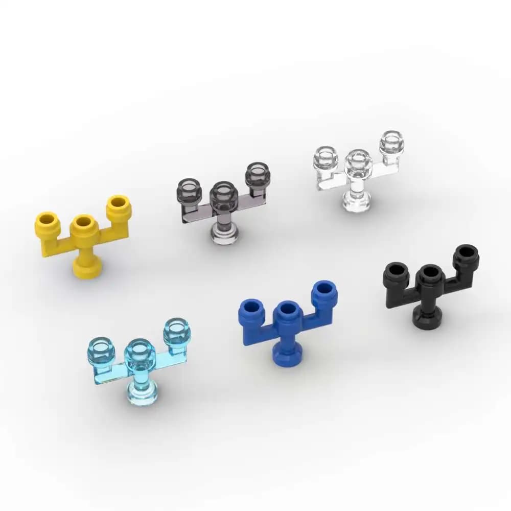 MOC 10 PZ 73117 Utensile Candeliere Building Blocks Kit Candelabri Mattoni Particelle Giocattolo Educativo Per Bambini Compleanno Regali Per Bambini