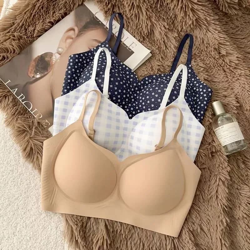 Reggiseno push-up senza cuciture per seni piccoli Intimo da donna confortevole di nuovo stile per evitare cedimenti