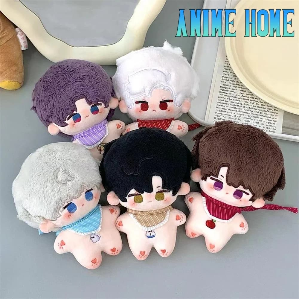 Peluche Amore e spazio profondo Xavier Zayne Rafayel Sylus Caleb 10 cm Bambola Giocattolo Peluche Corpo Farcito Bavaglino Gioco Cosplay Regalo per bambini Carino