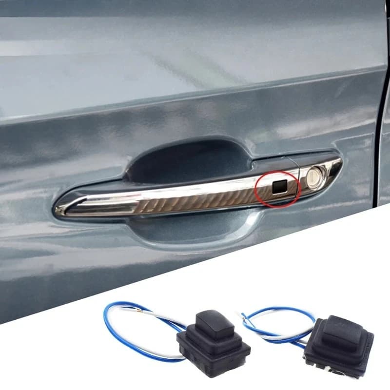1 Coppia Porta Anteriore Maniglia Intelligente Piccolo Pulsante 82661-D3710 82651-D3710 Per Hyundai Tucson 2016-2020 Estrattore Esterno Interruttore Parti