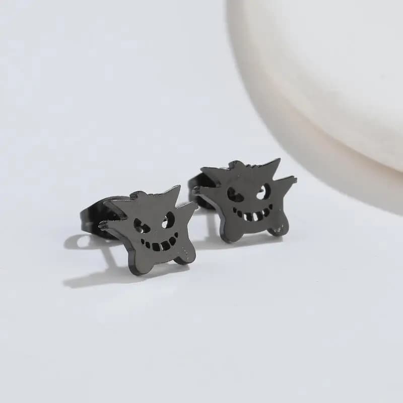 Funny Anime Ghost Earrings for women Kawaii Doll Devil tragus piercing earring Hobbies halloween Gifts pendientes mujer