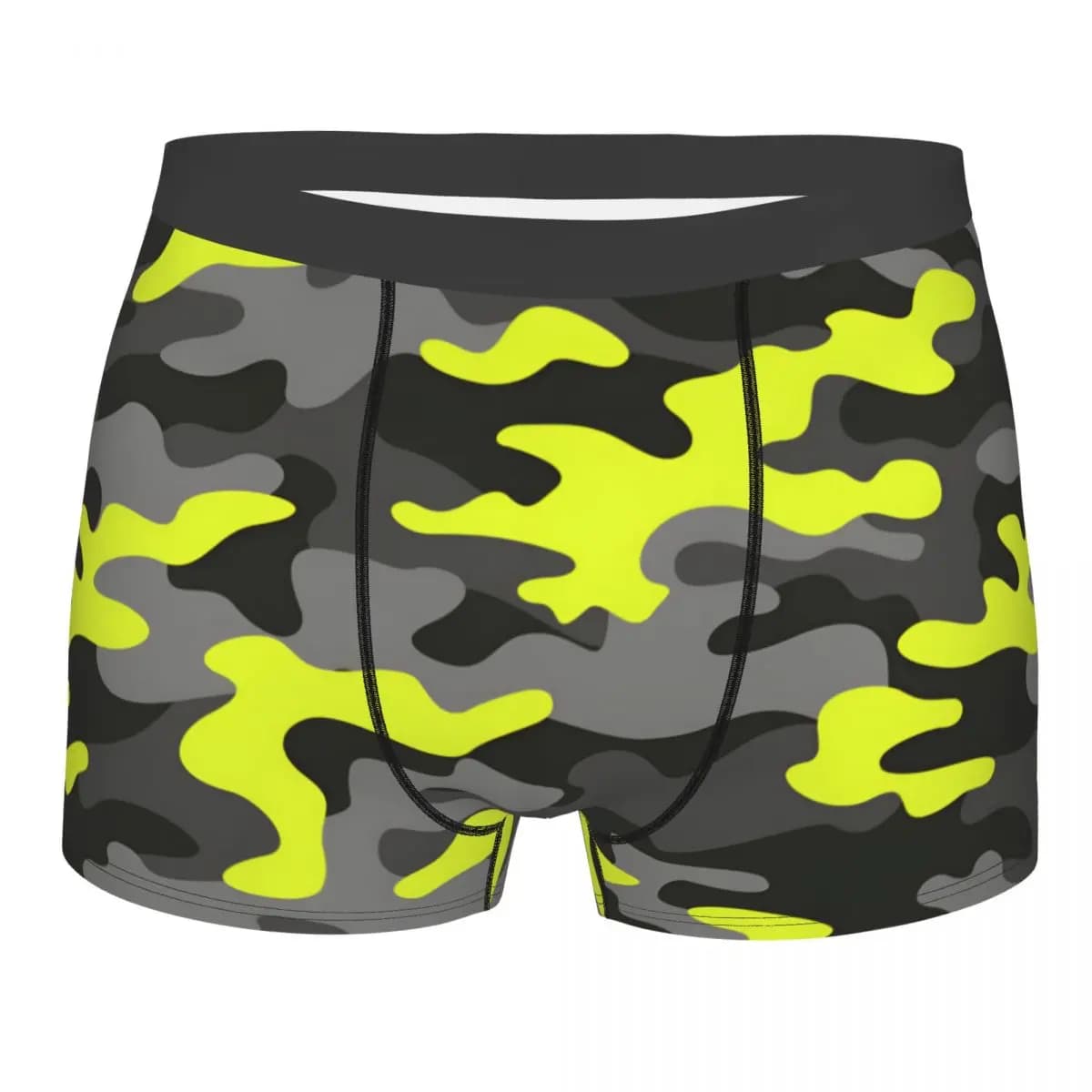 Modern Urban Street Camouflage Intimo da uomo Boxer traspirante Pantaloncini Mutandine Mutande morbide per marito fidanzato