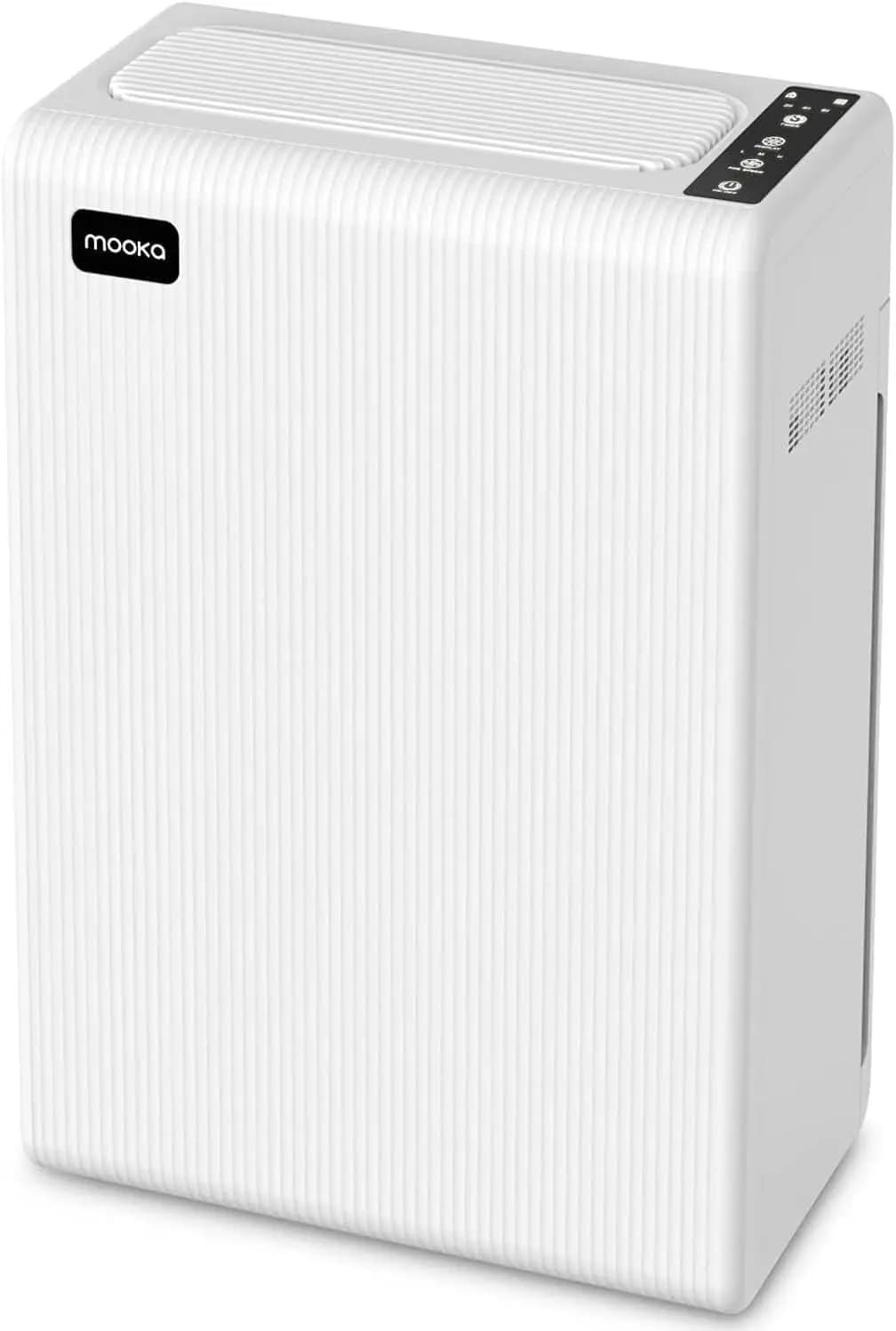 Purificatore d'aria per ambienti di grandi dimensioni fino a 2000 piedi2 con filtro HEPA H13 per animali domestici, fumo, polvere - Portatile per ufficio camera da letto