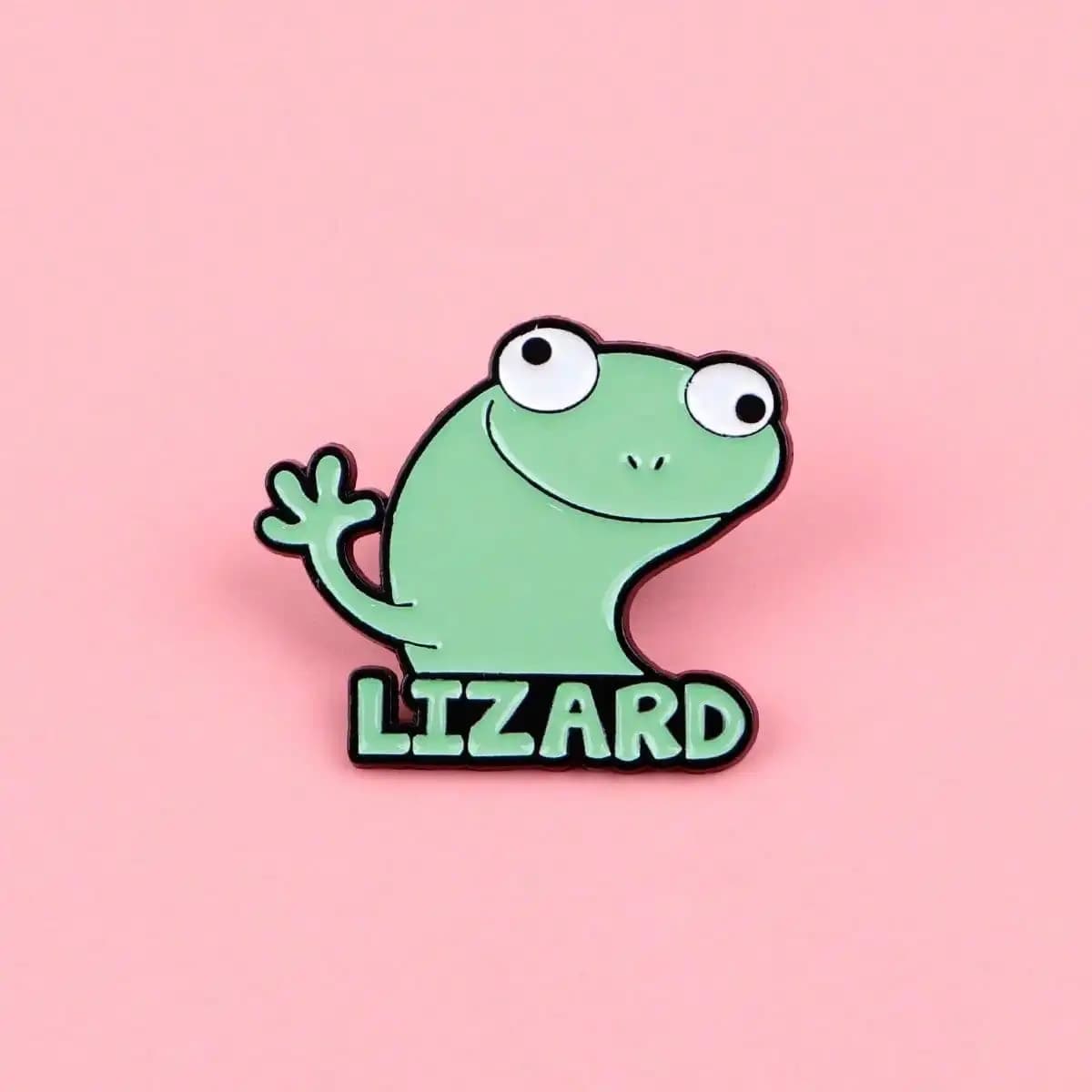 Spilla smaltata LIZARD, distintivi da borsa, spilla da donna, gioielli, accessori moda, regalo