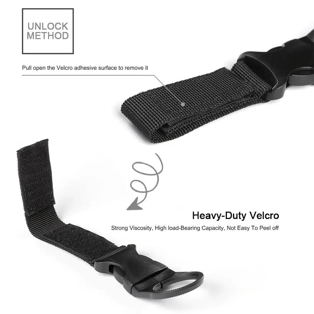 Simple Webbing Water Bottle Hook Hanging Clasp Water Bottle Buckle Holder Backpack Bottle Hanger Outdoor
