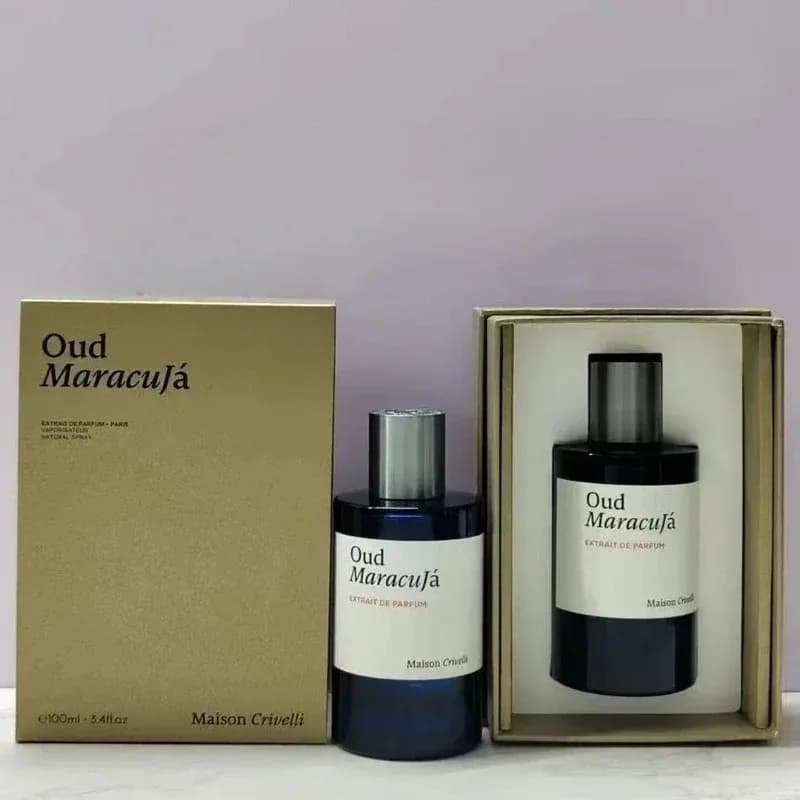 Profumo di Lusso Maison Crivelli 50ml/100ml, Fragranza Orientale Floreale Legnosa Oud a Lunga Durata con 6 Varianti Uniche