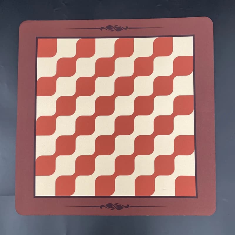 Grande scacchiera in morbida gomma da 48 cm/18,9 pollici, tre in uno, con backgammon, arrotolabile per riporre, resistente, portatile, di ricambio