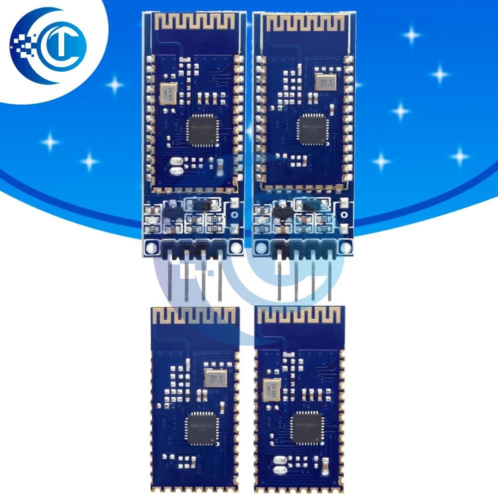 Ricetrasmettitori Bluetooth BT-04 e BT-06: moduli slavi con conversione da RS232/TTL a UART – Per Arduino, HC-06/HC-05