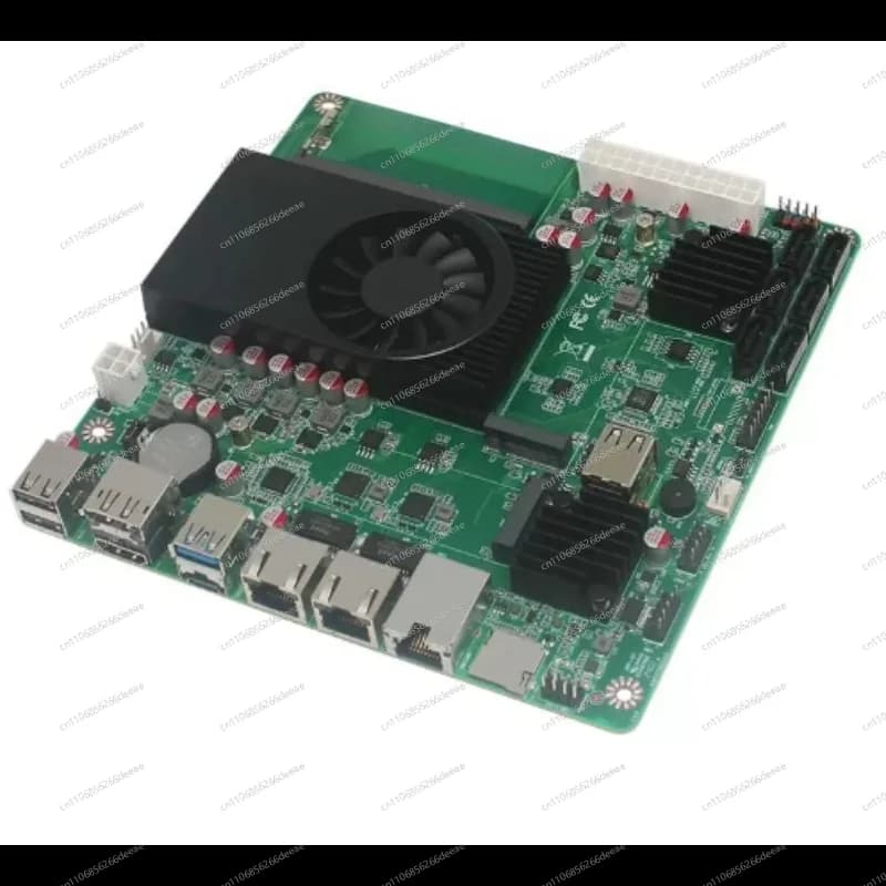 Scheda Madre NAS MW-N100 con CPU Intel N100, DDR5, 6×SATA, 2×M.2, LAN 10G per Archiviazione di Rete