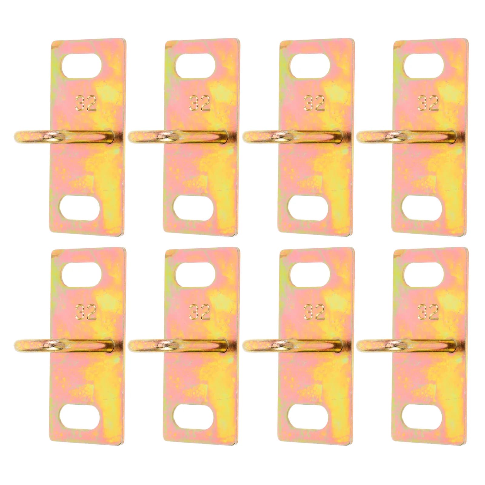 8Pcs Electric Motorcycle Seat Lock Hook Secure Locking Replacement Part Easy Installation for E-Motorbikes Scooters Metal Seat
