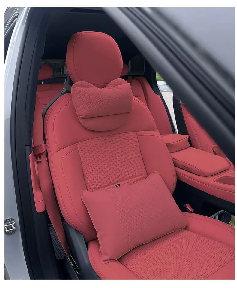 Car Neck Pillow Car Seat Headrest Pillow Auto Memory Cotton Protector Cushion For Universal Car Head Support for Gaming Chair