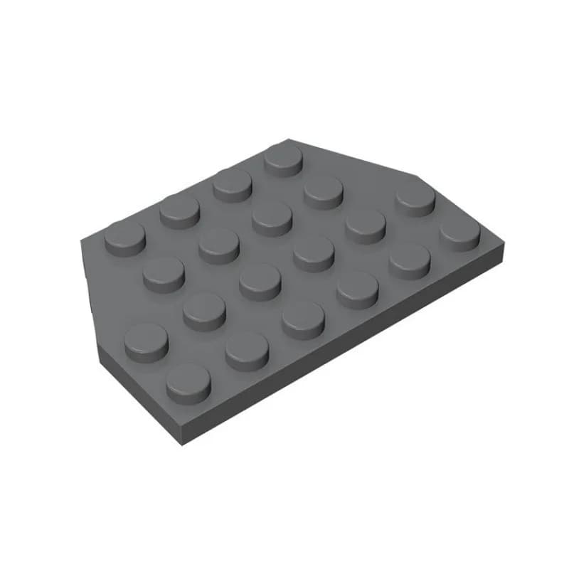 [16 Pezzi][50g] 32059 Pannello a cuneo in legno MOC 4x6 ad incastro, Giocattolo di costruzione STEM fai-da-te per bambini, Regali per i creatori di MOC