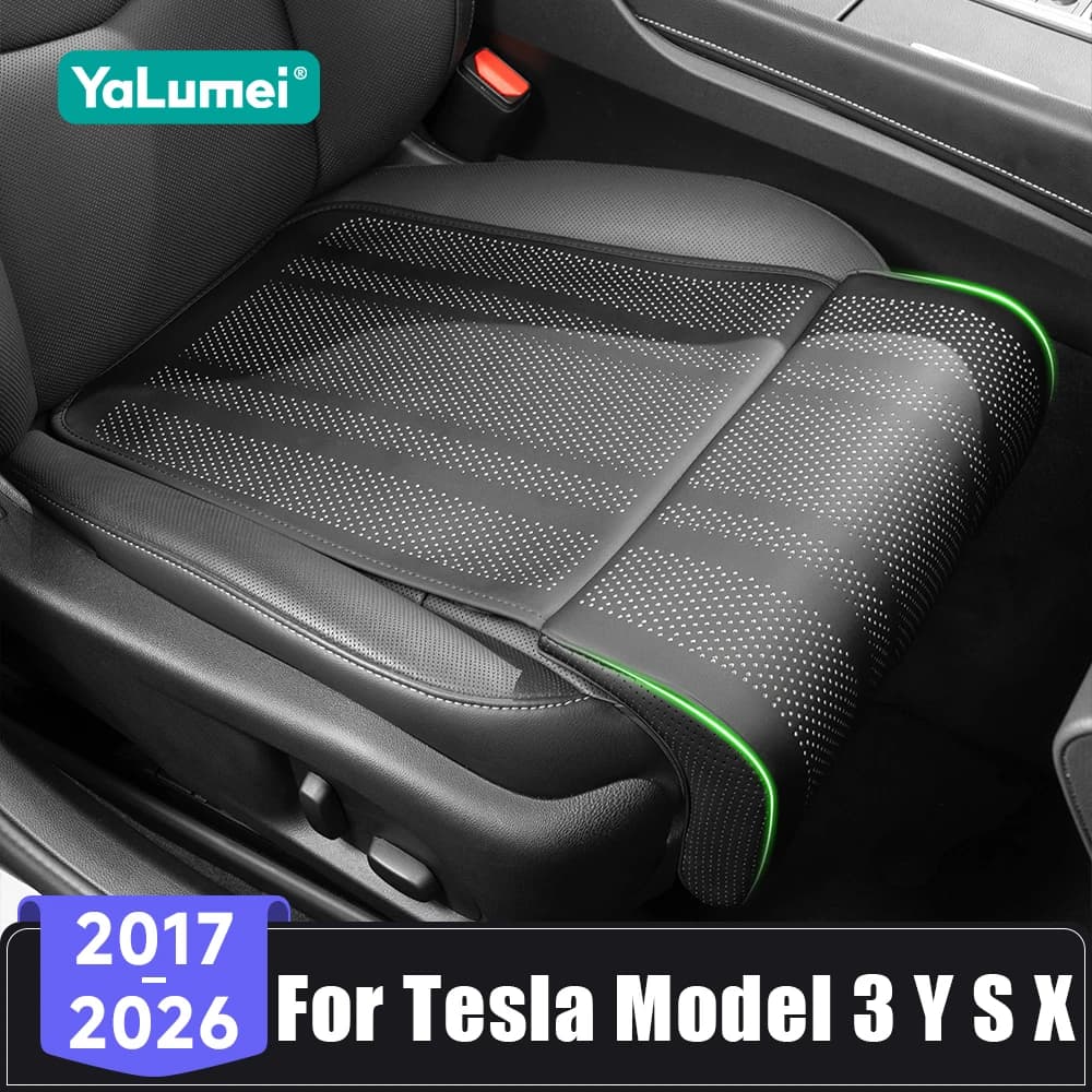 Car Seat Extensor with Memory Foam Gambe Support for Tesla Model 3 Y S X 2017- 2026