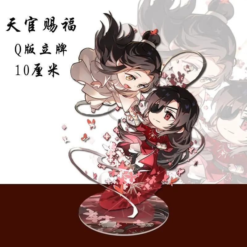 Tian Guan Ci Fu Hua Cheng Xie Lian Cosplay acrilico Stand figura modello Anime Heaven benedizione ufficiale Desk Decor accessori