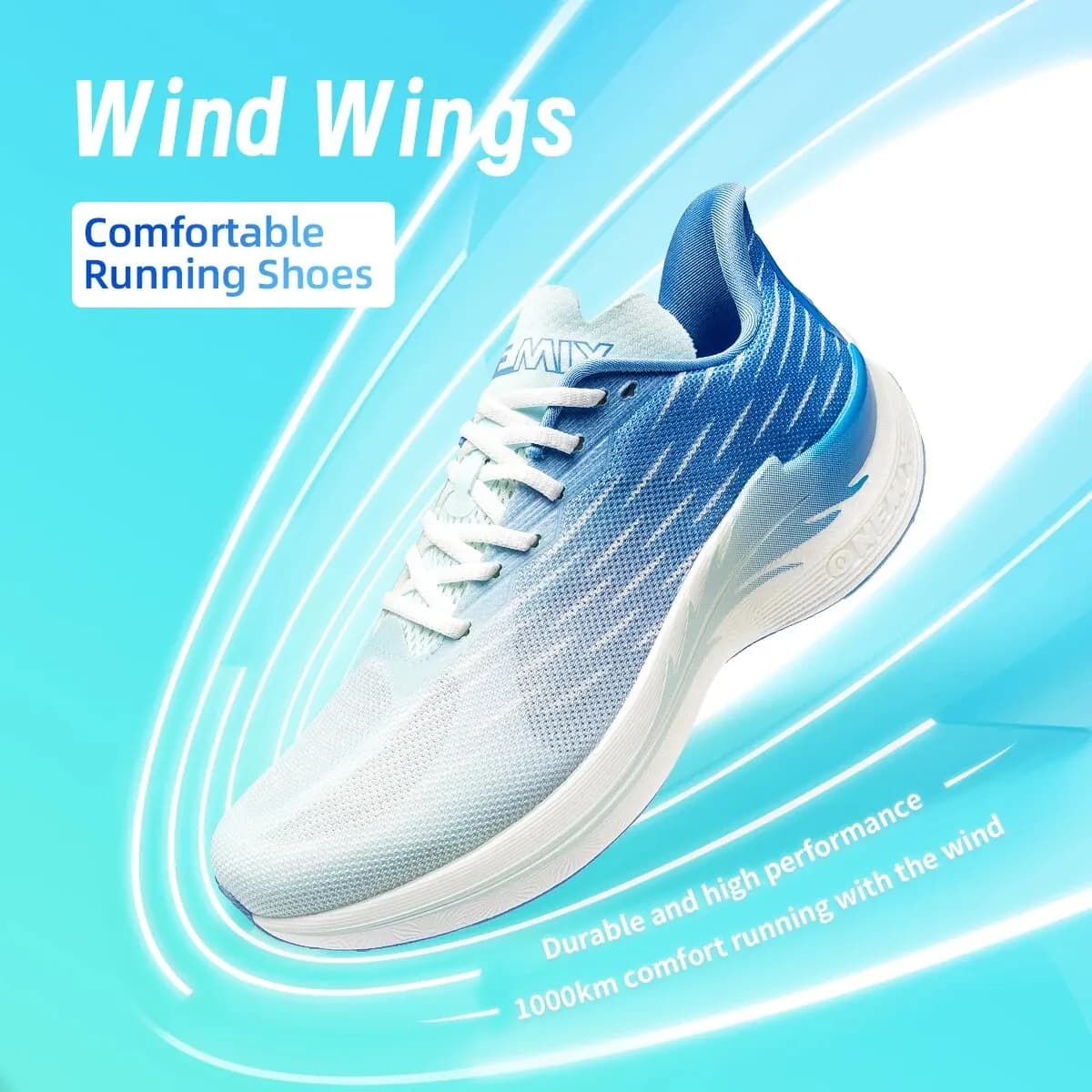 Onemix 2024 new speed racing shoes breathable man marathon sport casual women sports shoes light men rope for outdoor fitness jump