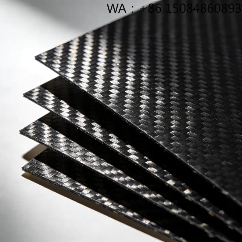 High-Strength Carbon Fiber Plate, Carbon Fiber Material, Light Weight Board for Aerospace & Automotive Parts