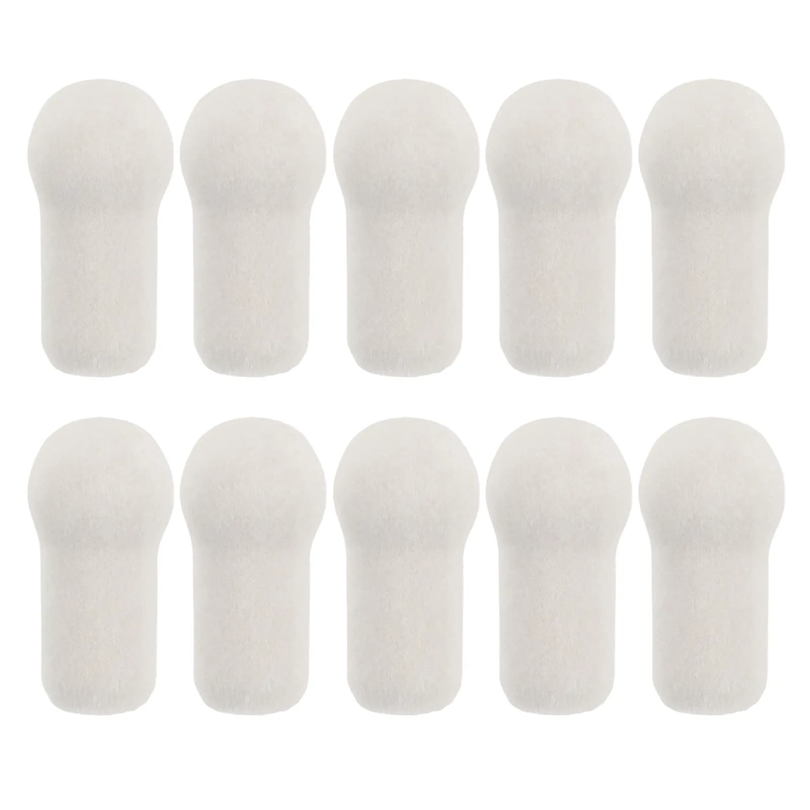 10 Pezzi Punte di Ricambio per Penna Touch 8mm in Feltro per Stilo, Tablet, Telefono, Scrittura, Disegno e Uso Digitale