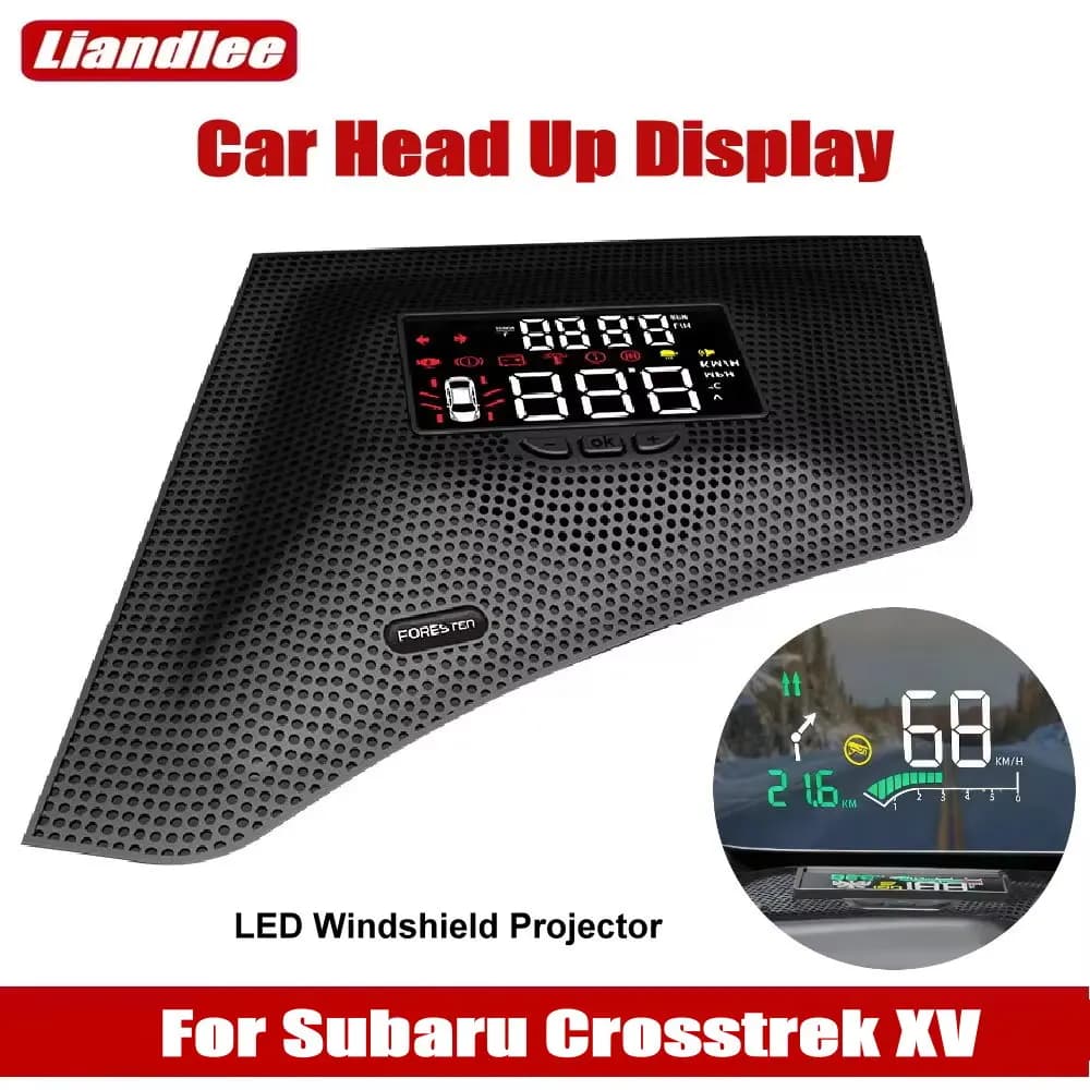 Display Head-Up HUD per Auto Subaru Crosstrek XV (GT/GU) 2017-2025, Accessori Elettronici LED, Proiettore per Parabrezza