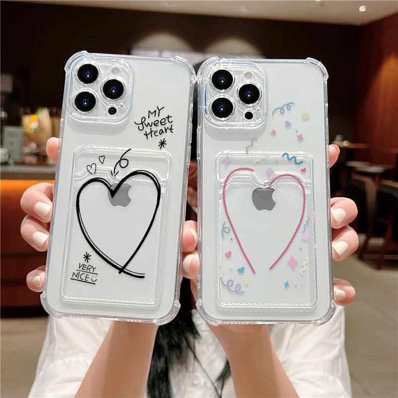 Custodia per telefono portafoto per Samsung A55 A54 5g A25 A56 A35 A15 A32 A52 A34 A53 Custodia S25 S23 S24 Ultra FE Love Heart Cover