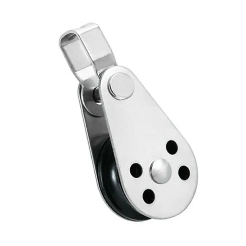 STLF ISURE MARINE Puleggia Blocchi Corda Runner Kayak Accessori per barche Kit carrello di ancoraggio per canoa per corda 2mm