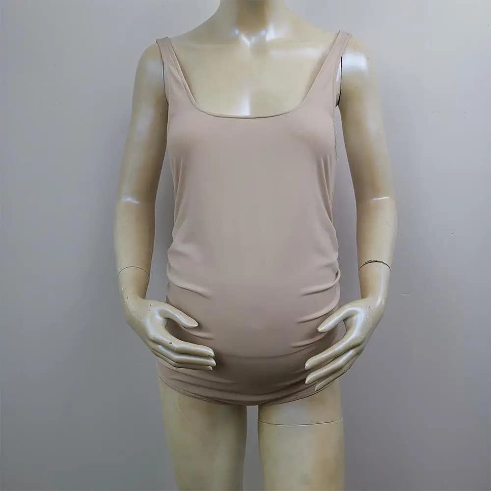 Don&Judy Abito aderente senza maniche da donna Gilet premaman elasticizzato Abiti estivi per le vacanze Abbigliamento per la vita quotidiana