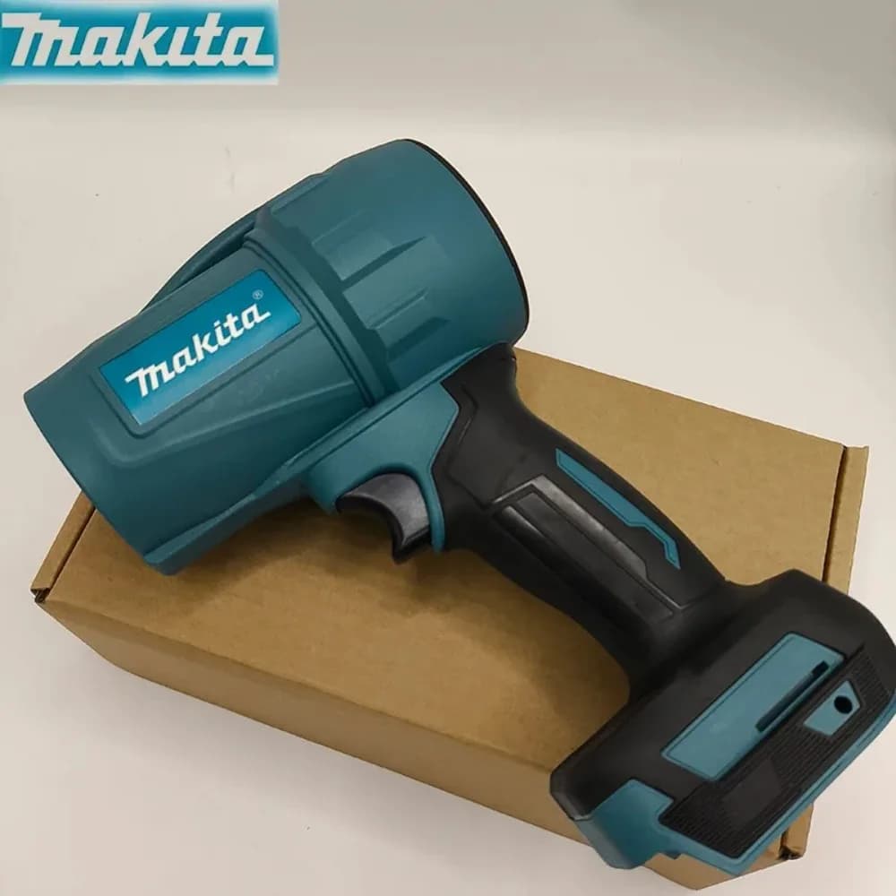 Ventilatore Turbo Brushless Makita 2026, 30000 RPM, Soffiatore Elettrico Portatile ad Alta Potenza per Batteria 18V, Strumento per Soffiare Neve, Foglie e Polvere