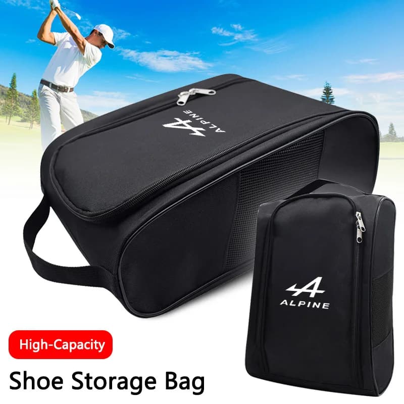 Borsa portaoggetti grande con logo auto per Alpine A290 GTS A110 Espace Austral Koleos Captur Kadjar Duster Lodgy Spring