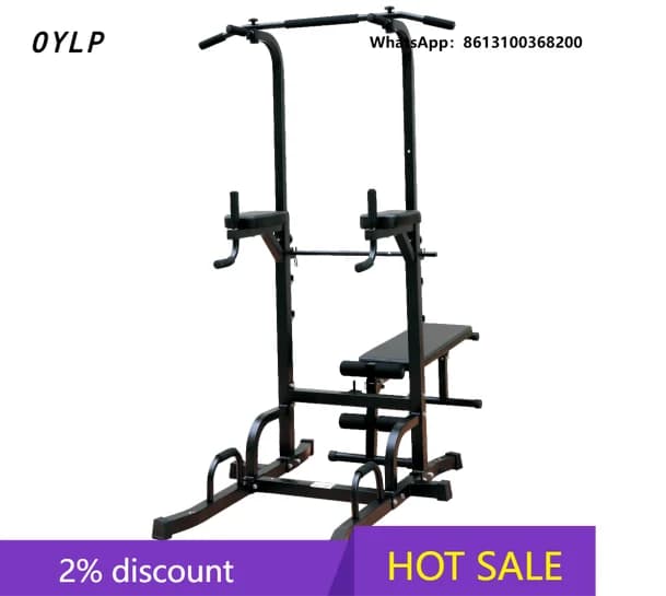 OYLP IUNNDS Power Tower Dip Bar Station Multi-Function Pull-Up Bar for Home Gym Strength Training Workout Exercise Fitness